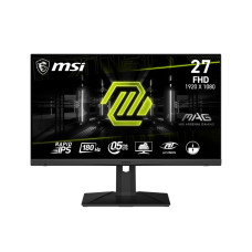 MSI MAG 275F Gaming Monitor, 27" Rapid IPS Display, FHD Resolution, 180Hz Refresh Rate, 0.5ms (GtG) Response Time, Adaptive Sync Technology, 1.07b Color Support, Anti-Flicker, Black | 9S6-3CE21M-009